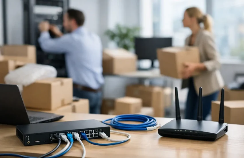Network Design for Office Relocation Done Right