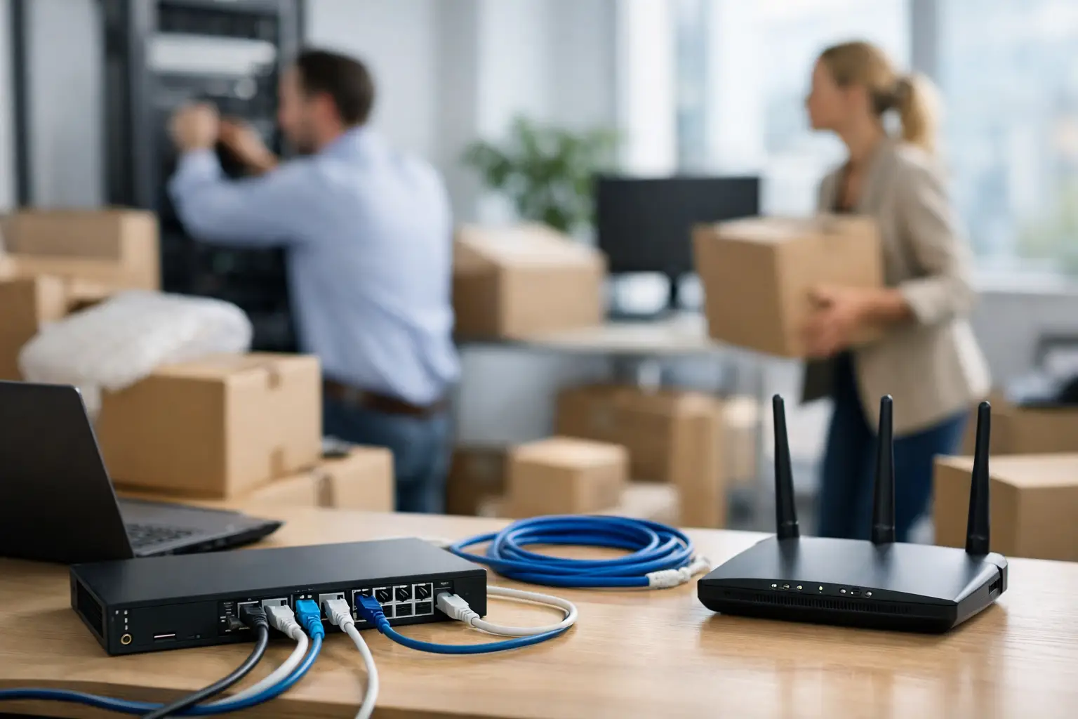 Network Design for Office Relocation Done Right